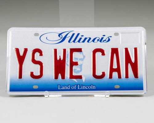 Custom Illinois License Plate