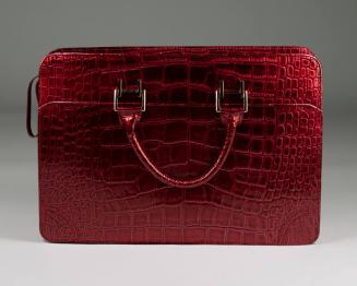 Red Alligator Leather Purse