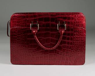 Red Alligator Leather Purse