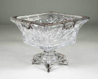 Square Crystal Bonbon Dish