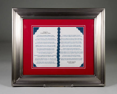 Image courtesy of the Barack Obama Presidential Library