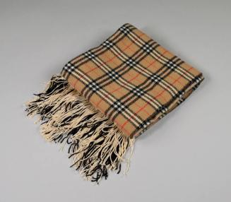 Tan Plaid Scarf