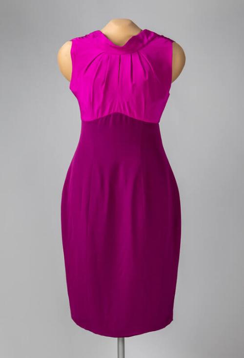 Two-Toned Fuchsia Dress