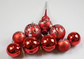 Glass Christmas Ornament