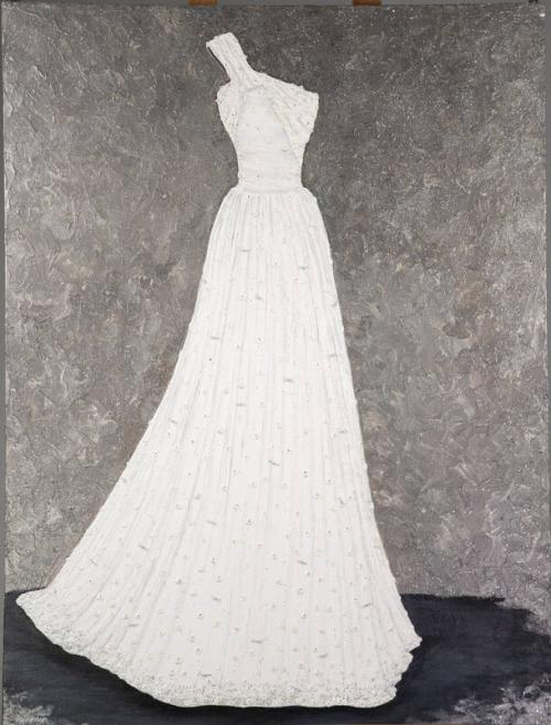 Painting of 2009 Inaugural Ball Gown