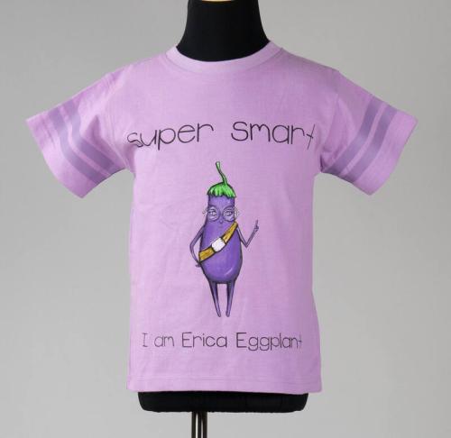 Erica Eggplant T-shirt