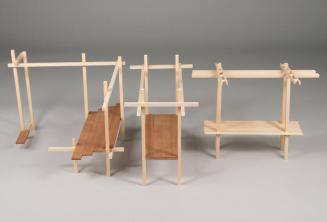Structures and Furniture for Architectural Models of White House Kitchen Garden