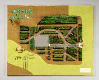 Architectural Model of the White House Kitchen Garden