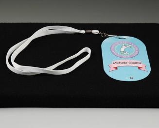 2011 White House Easter Egg Roll ID Badge for First Lady Michelle Obama