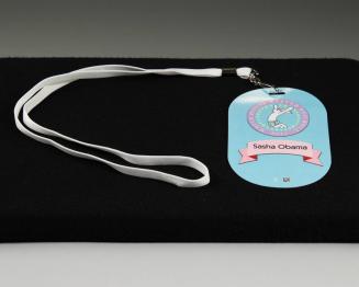 2011 White House Easter Egg Roll ID Badge for Sasha Obama