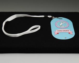 2011 White House Easter Egg Roll ID Badge for Malia Obama
