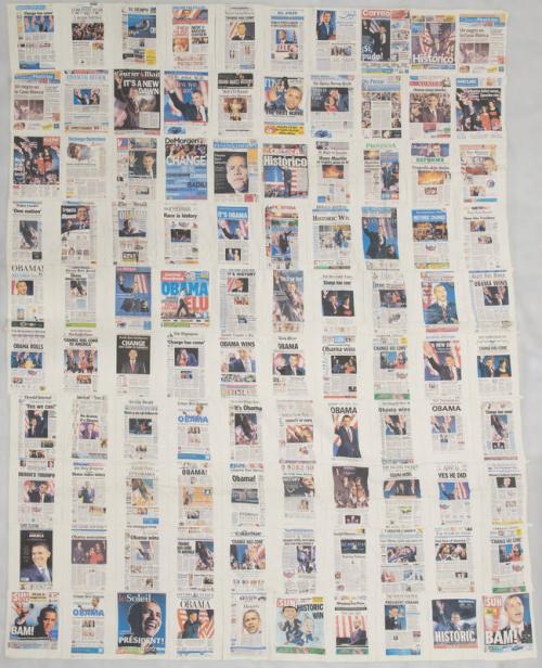 Newspaper Quilt