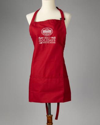 2011 Holidays White House Apron