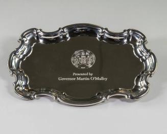 State of Maryland Chippendale Tray