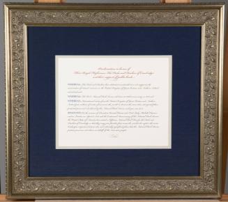Proclamation For The Duke And Duchess Of Cambridge