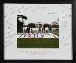 Framed Photograph from the National Children's Museum