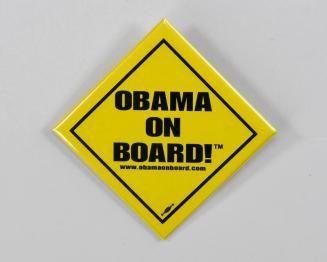 Obama On Board Button