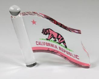 California State Flag Paperweight