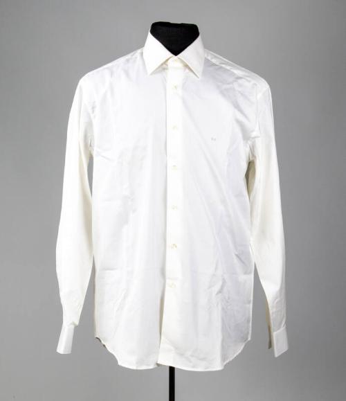 White Cotton Dress Shirt