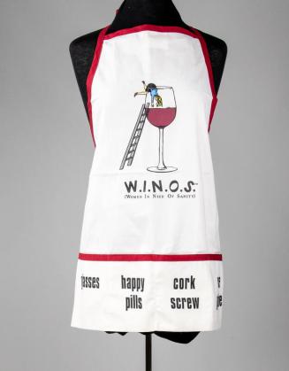 White Cotton Apron