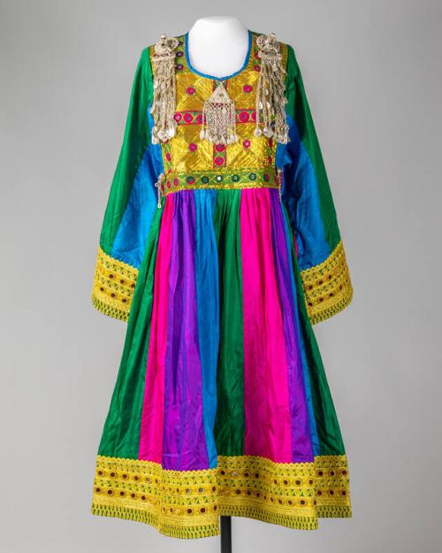 Multicolor Afghan Dress