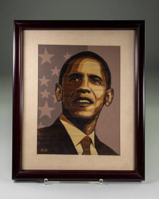 Portrait of President Barack Obama