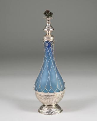 Blue Glass Decanter