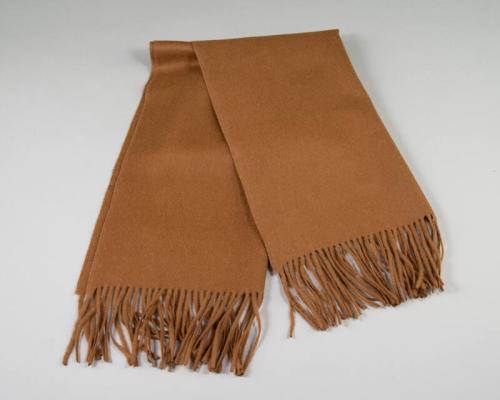 Brown Alpaca Wool Scarf