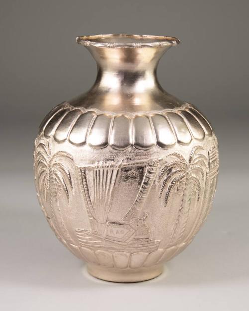 Iraqi Silver Vase