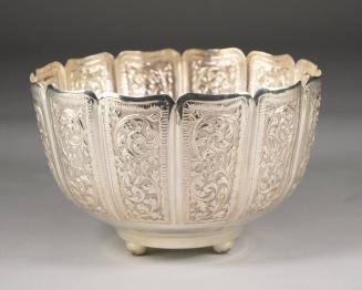 Twelve Section Repousséd Bowl