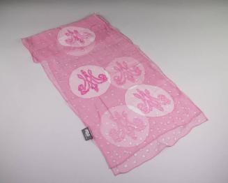 Marie Antoinette-Inspired Pink Scarf