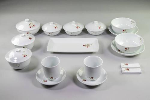 Peach Blossom Tableware Set