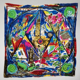 Multicolor Krefeld Silk Scarf