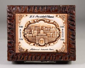 Decorative Box with Image of Jerusalem