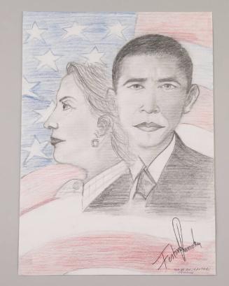 President Obama and Secretary Clinton Portrait