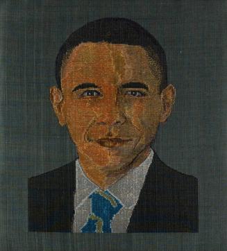 Songket Portrait of President Barack Obama