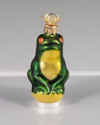Green Frog Christmas Tree Ornament