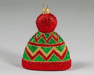 Holiday Hat - Zigzag Ornament