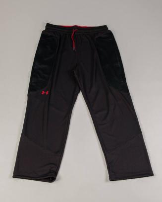 Black and Red Under Armour Athletic Pants