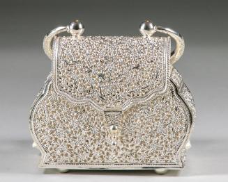 Filigree Purse with Floral Lattice Decoration