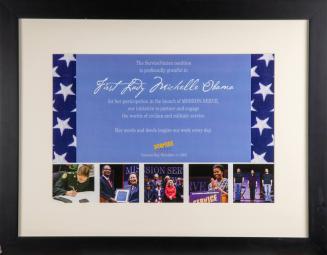 Mission Serve Framed Poster