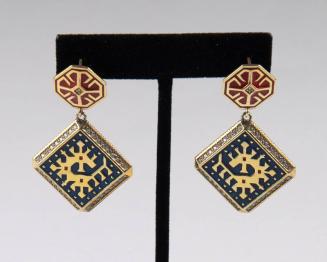 Karabakh Carpets Inspired Earrings