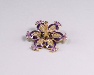 Purple Pomegranate Dreidel