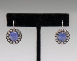 Tanzanite Embellished Earrings