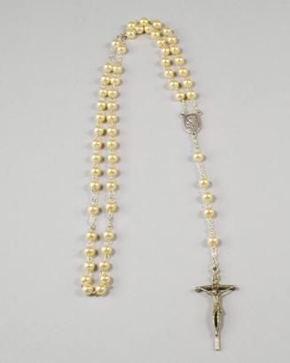 Rosary with Madonna and Child Pendant