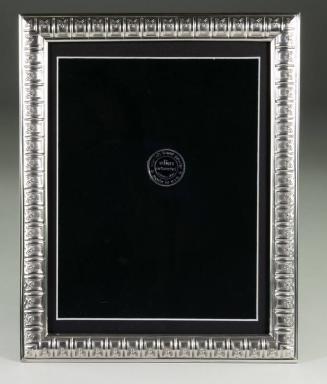 Pewter and Silver Picture Frame