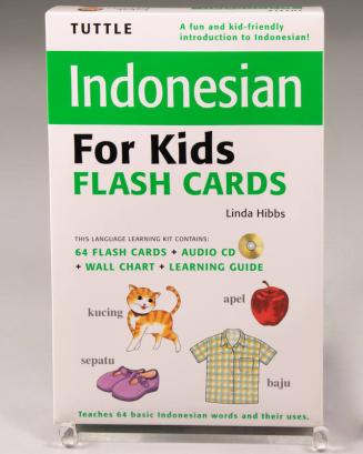 Indonesian For Kids: Flash Cards