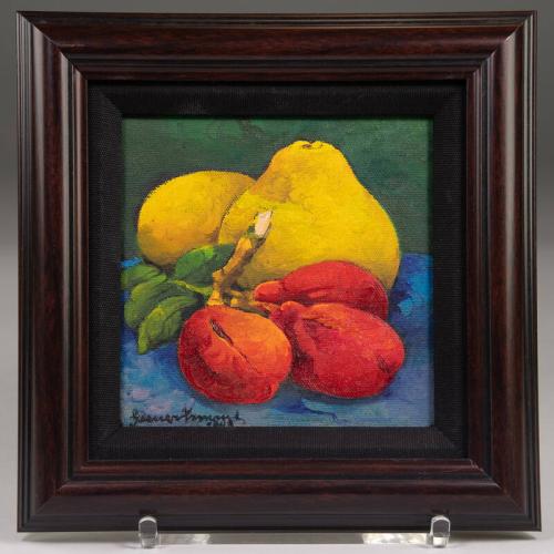 Still Life Painting of Fruit