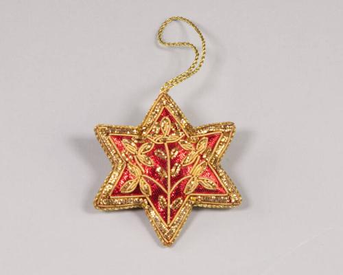 Star-Shaped Christmas Ornament