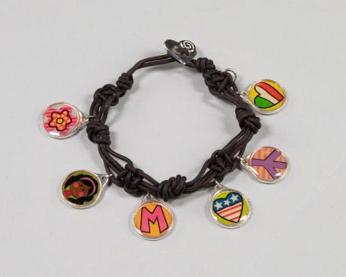 Letter M Charm Bracelet